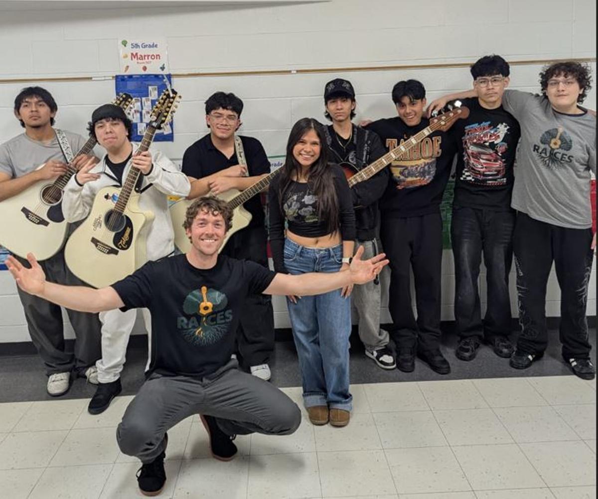 Dean Burrier Sanchis, profesor de secundaria en Illinois.
