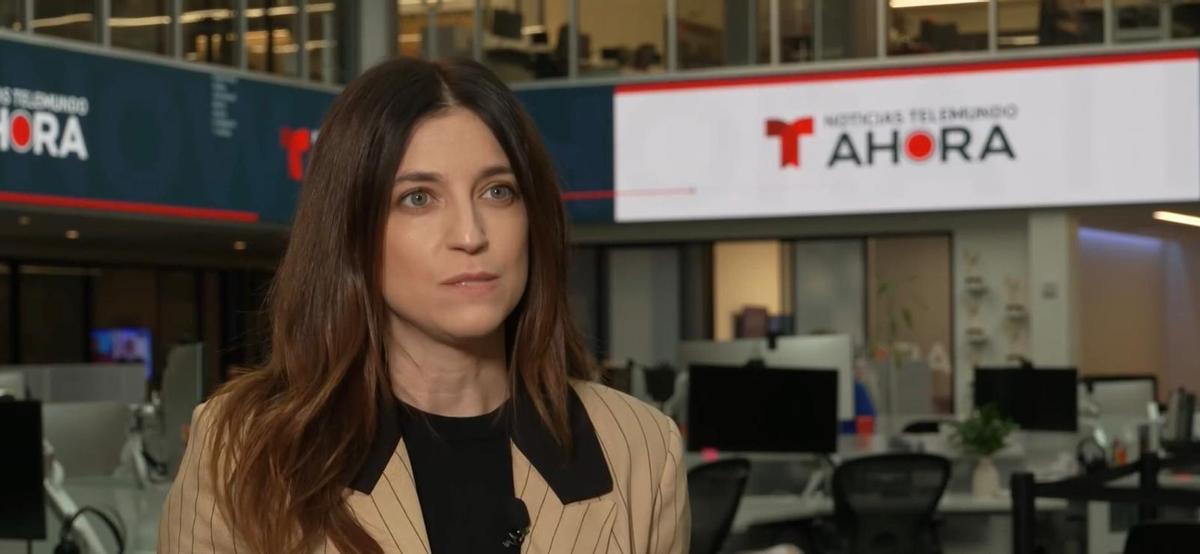 Marta Planells, periodista valenciana de Telemundo.