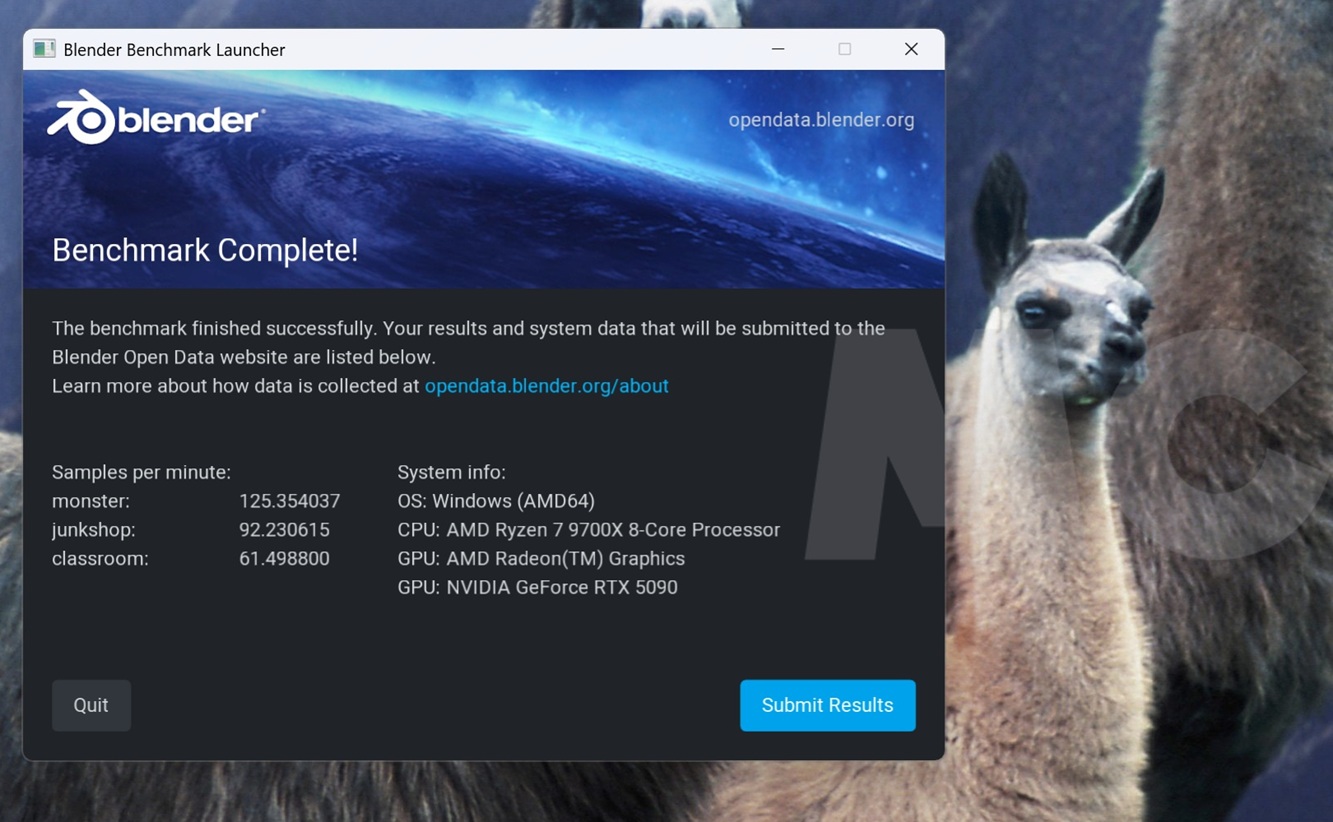 Licuadora Ryzen 7 9700x