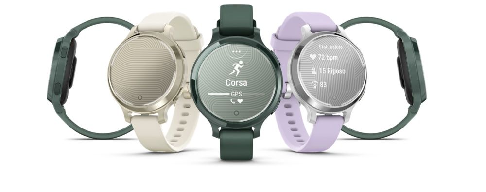 Imágenes del Garmin Lily 2 Active en varios colores