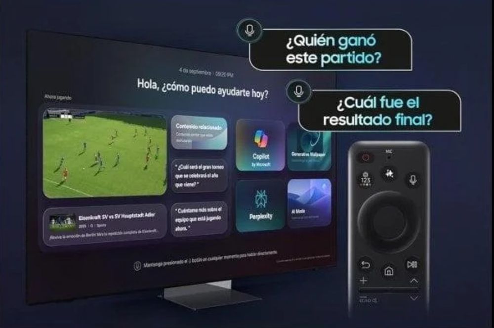 Uso del asistente de voz en Samsung Smart TV