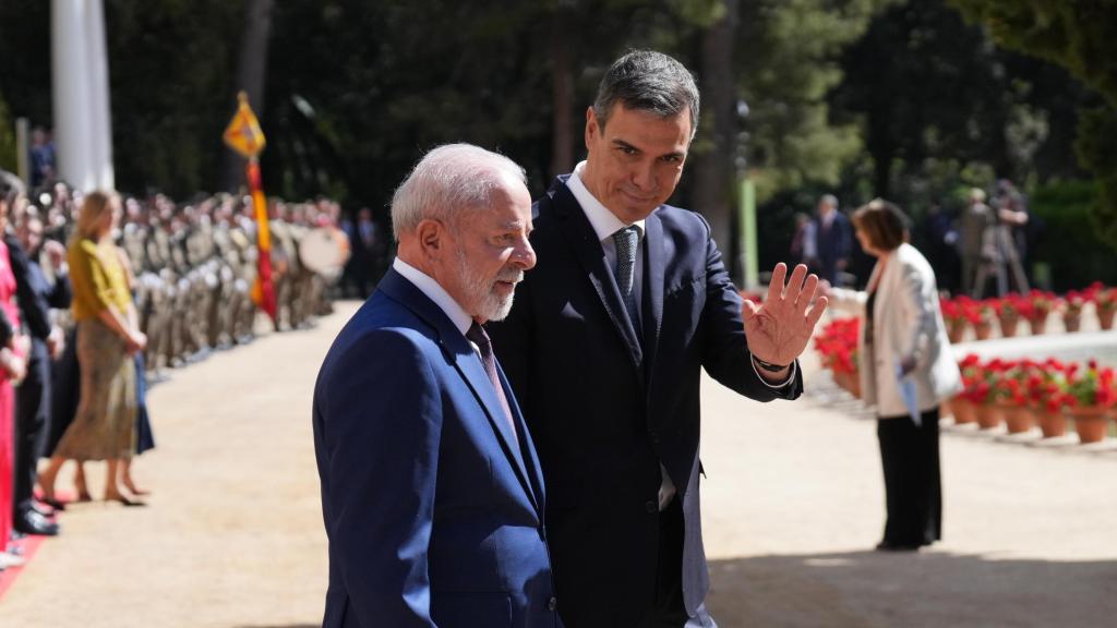 Pedro Sánchez y Lula da Silva, este viernes.