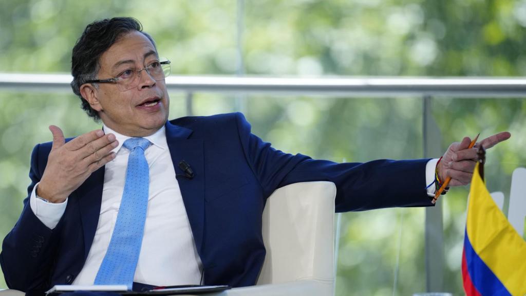 Gustavo Petro, este viernes en Barcelona