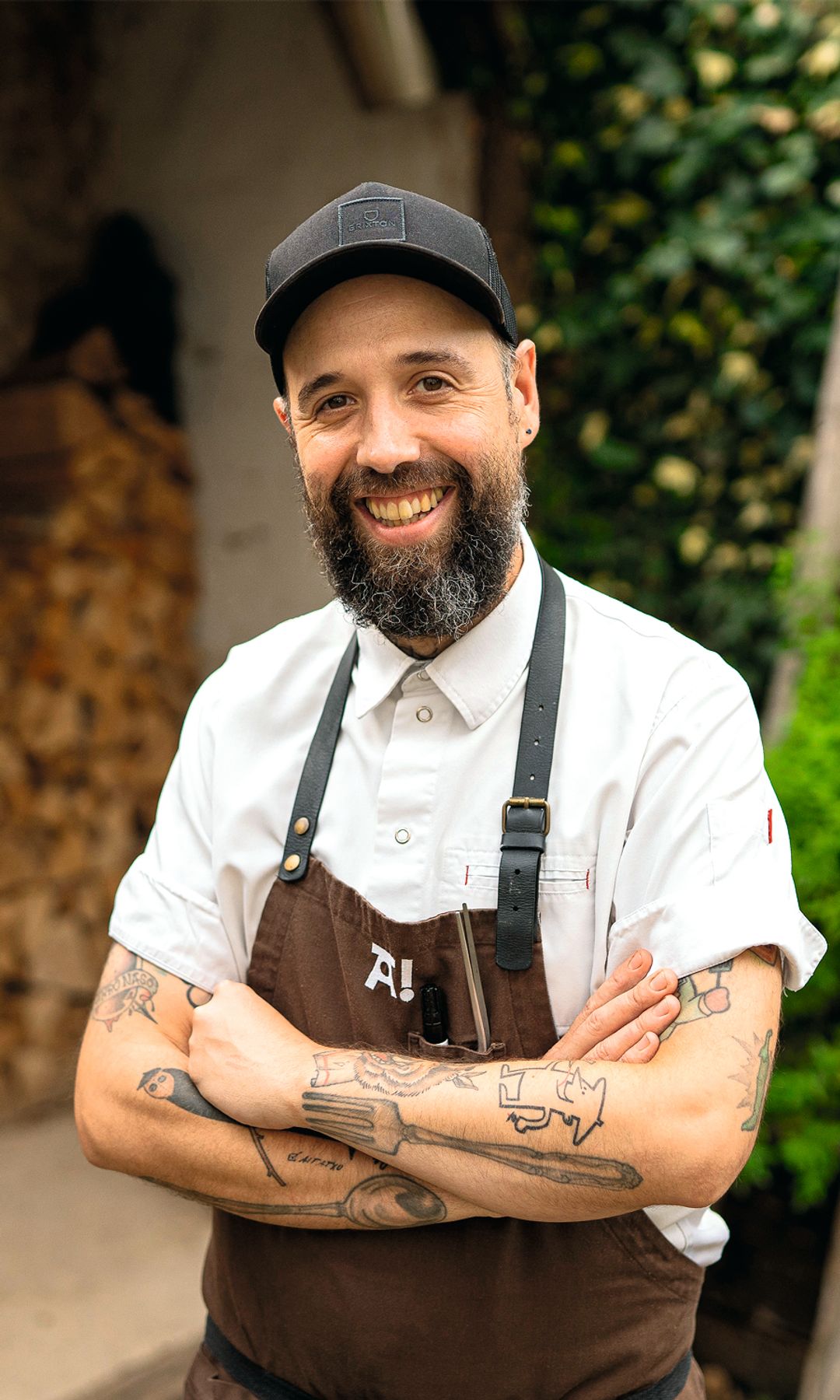 ¡Edorta Lamo, chef del restaurante Arrea!