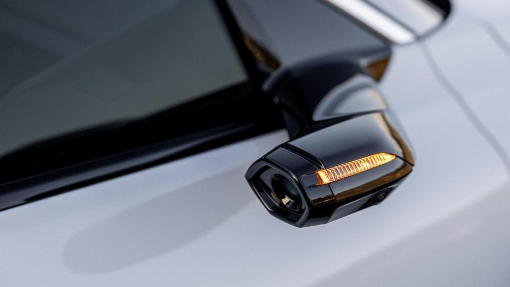 Espejo retrovisor virtual del Audi A6 Avant e-tron.