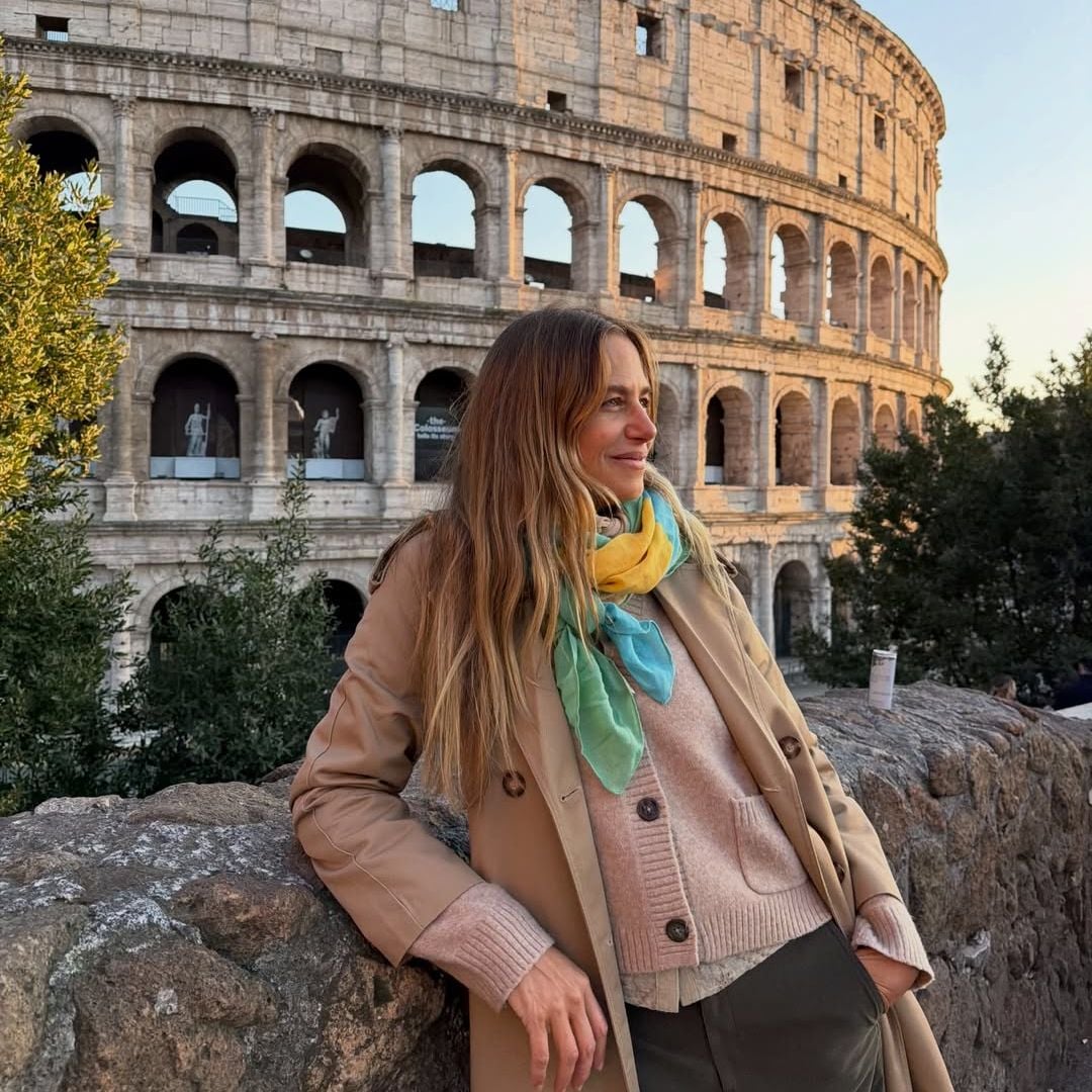 Martina Klein en el Coliseo de Roma