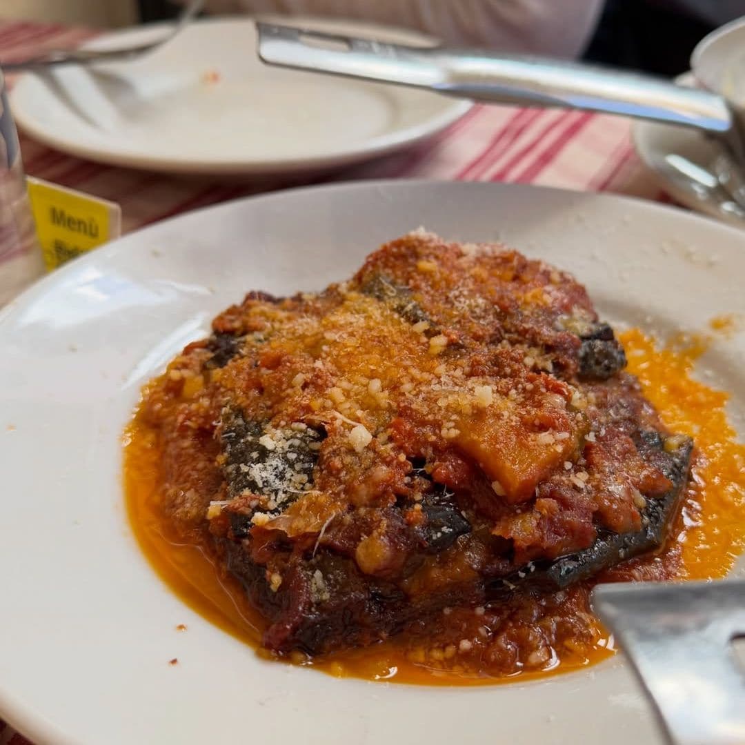 Berenjena a la parmesana, Roma