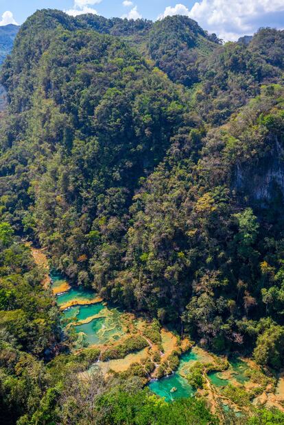 Cascadas de Semuc Champey, Guatemala.