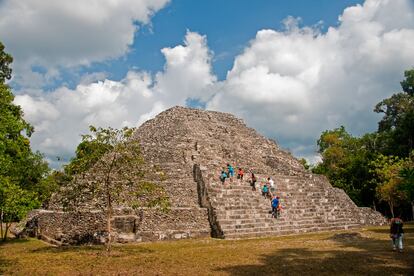 La gran ciudad de Yaxhá.