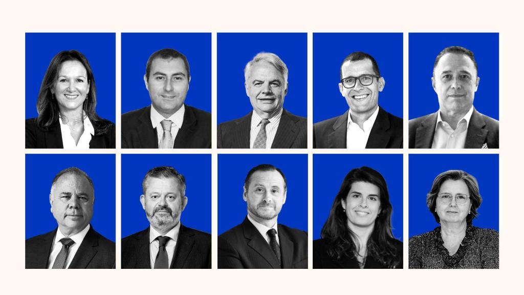 Mercedes Oblanca, Ignacio Mariscal, Ignacio Garralda, Horacio Morell, David Soto, Pedro Martín, Antonio Martín, José Aljaro, María Luisa Lucas.