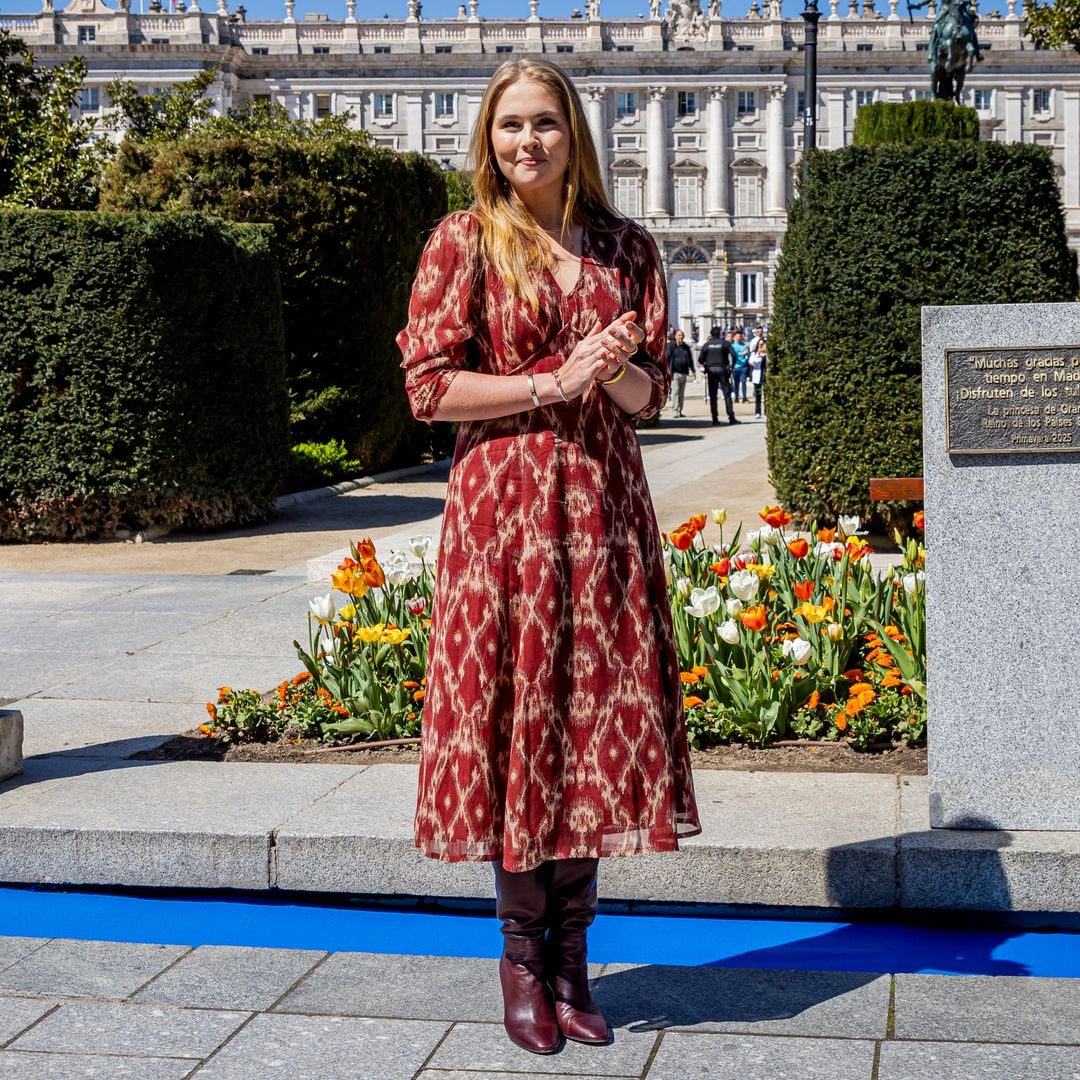 La Princesa Amalia de Holanda en Madrid