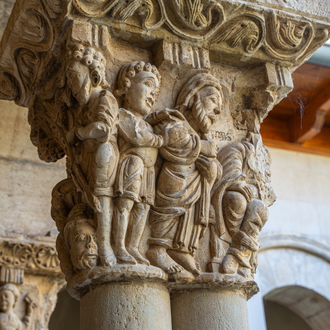 Columna de la Catedral de Tudela