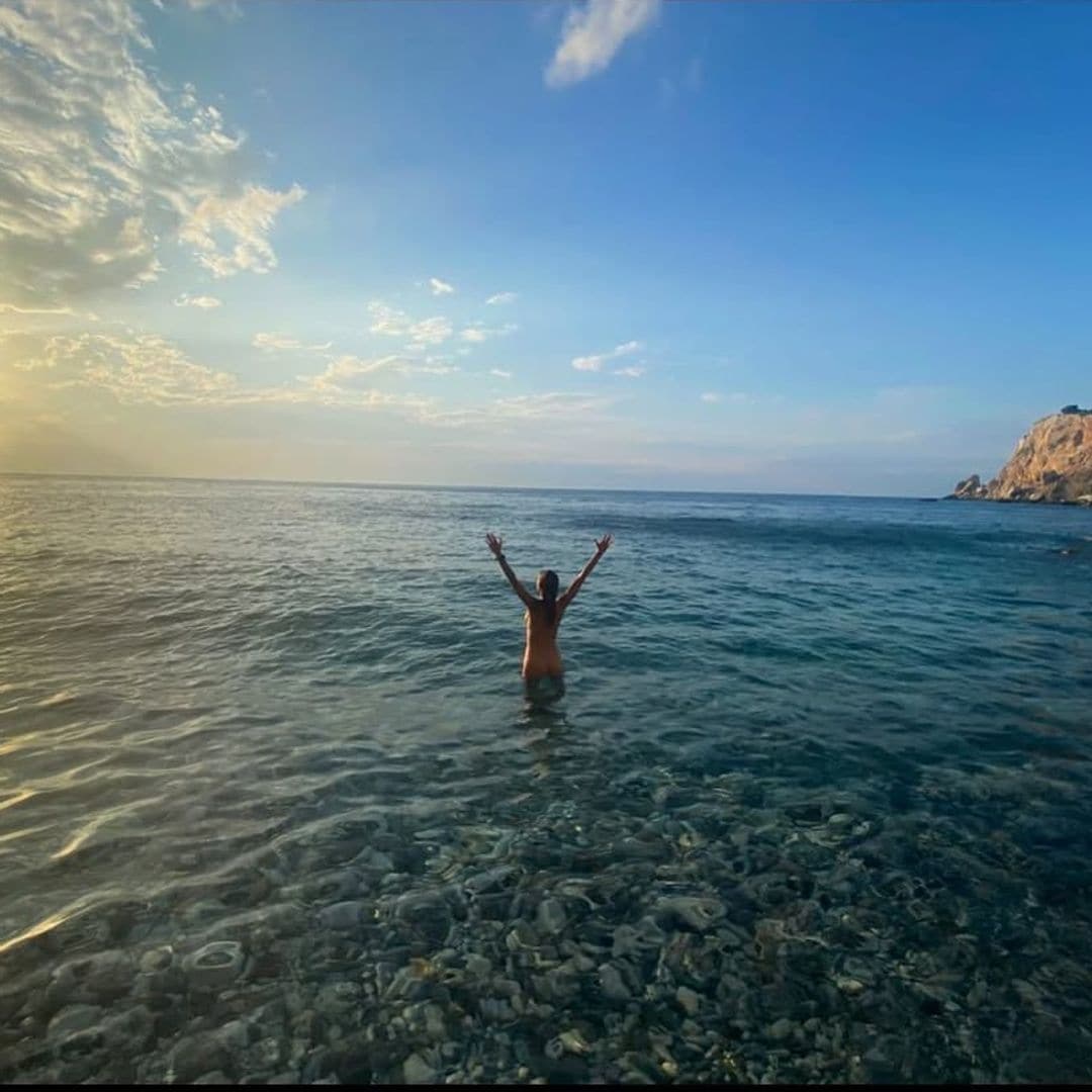 Marina San José en el mar