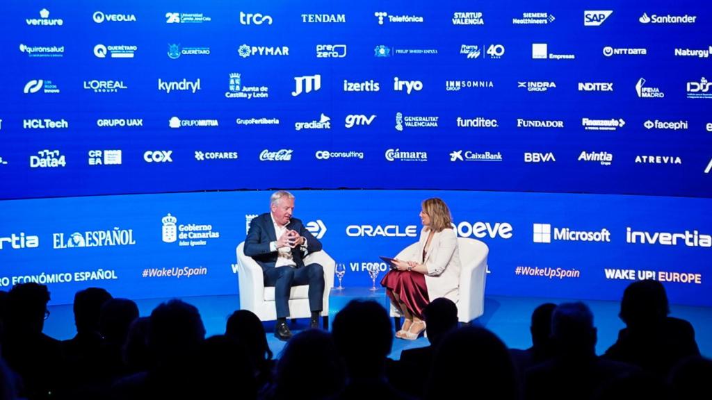 Maarten Wetselaar, CEO de Moeve, en el evento Wake Up Spain! 2026 de El Español