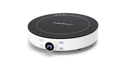 Placas vitro portátiles sobre fondo blanco.