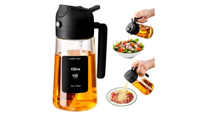 Elementos esenciales de cocina sobre fondo blanco.