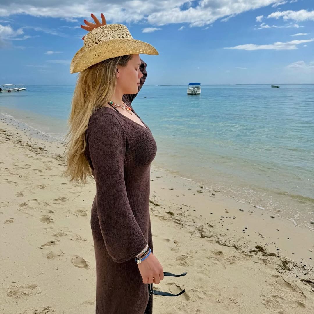 Camille Gottlieb, hija de Stéphanie de Mónaco, en Mauricio