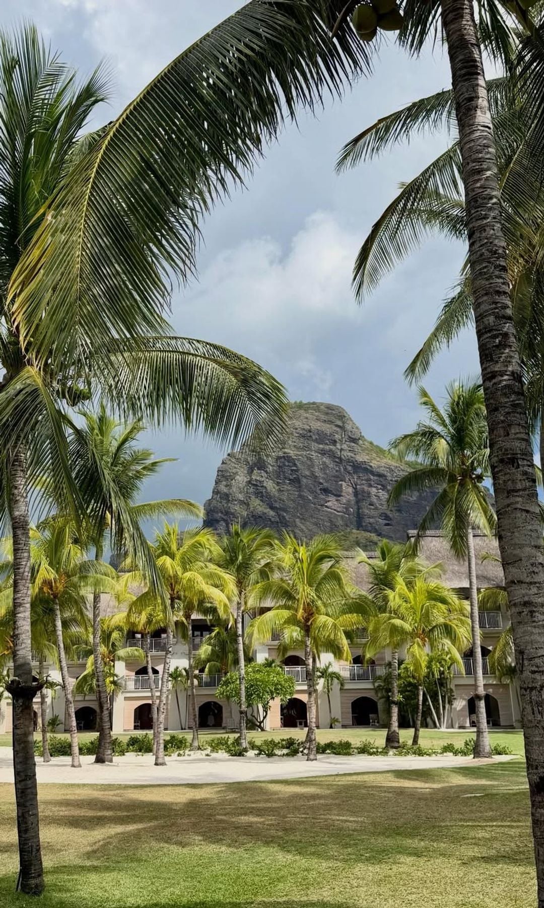 La mítica montaña Le Morne Brabant, patrimonio de la humanidad, Mauricio