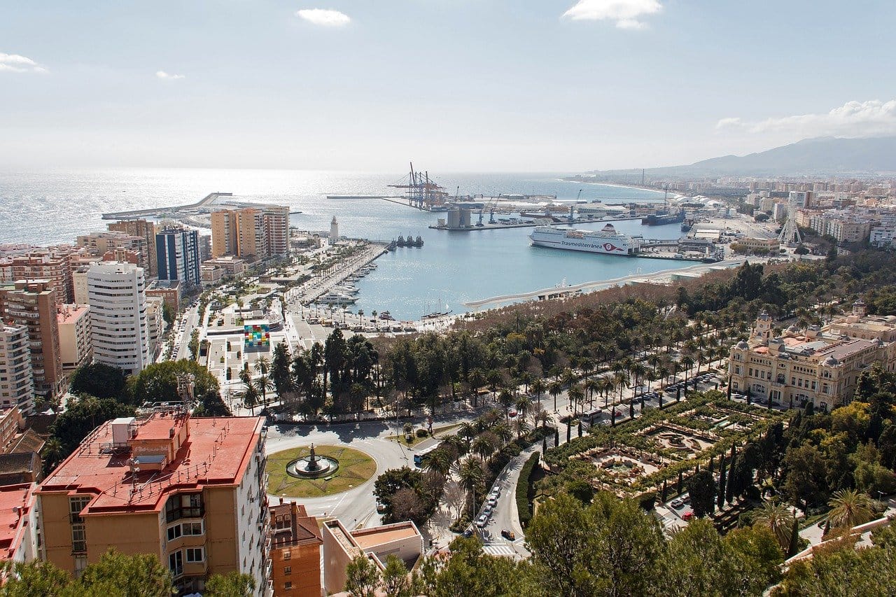 parque en málaga