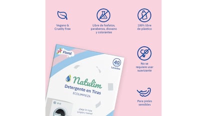 Esta es una de las tiras de lavandería ecológicas más vendidas en Amazon: Natulim