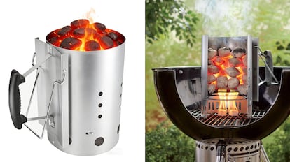 un encendedor de barbacoa