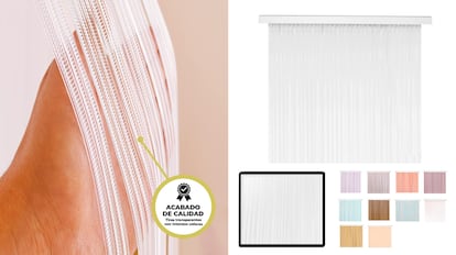 tiras de plastico para cortinas