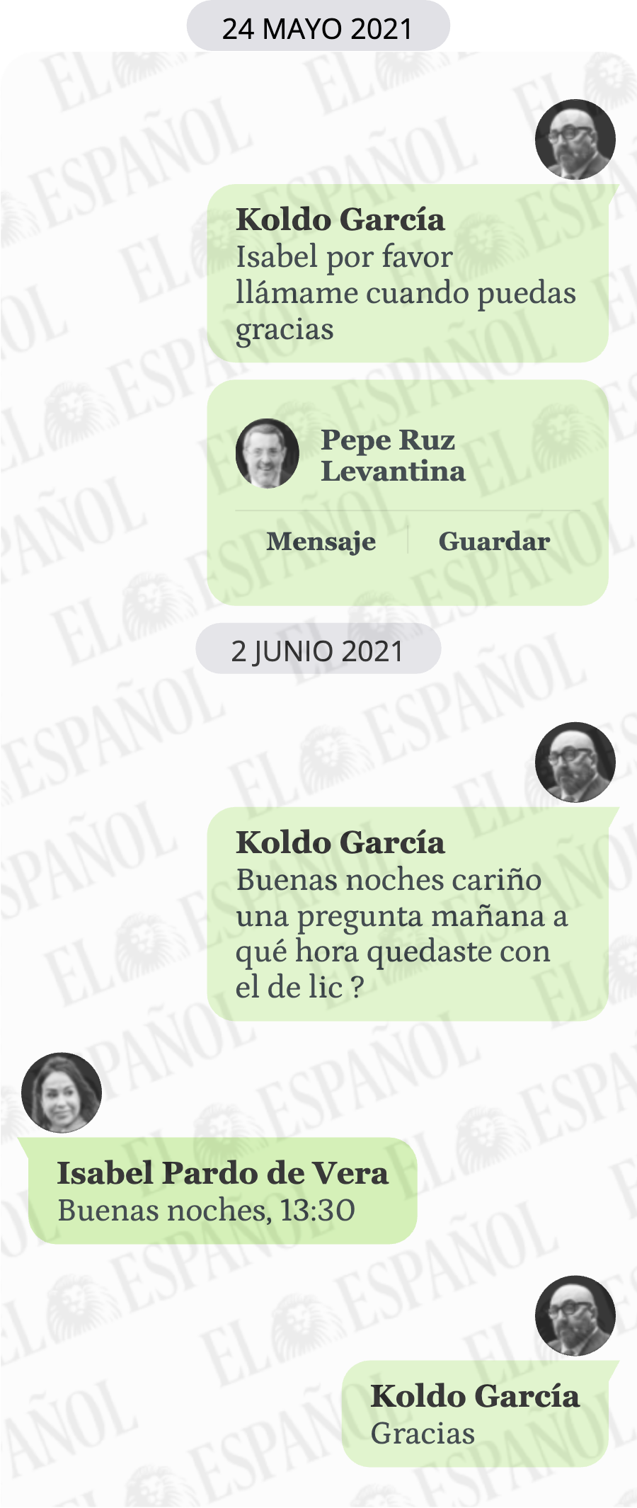 Conversación entre Isabel Pardo de Vera y Koldo García