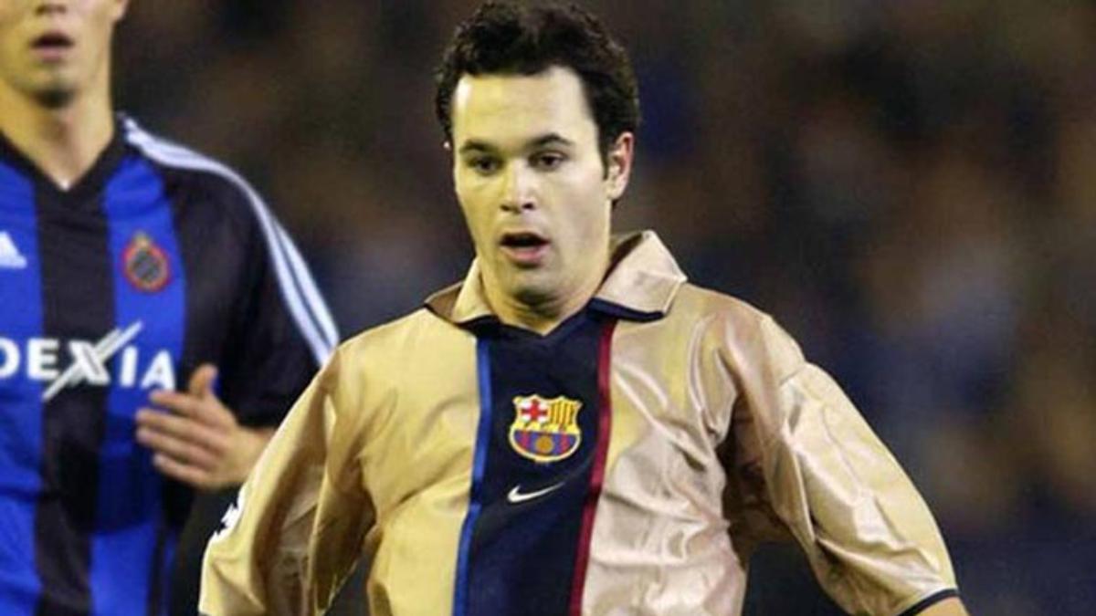 Los inicios de Andrés Iniesta en el FC Barcelona