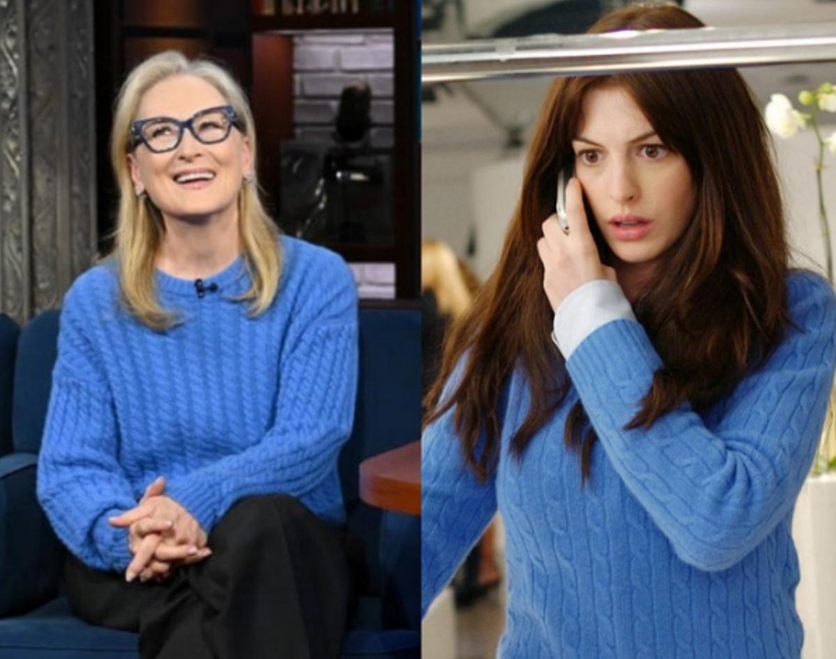 El color cerúleo, símbolo de 'El diablo viste de Prada'.