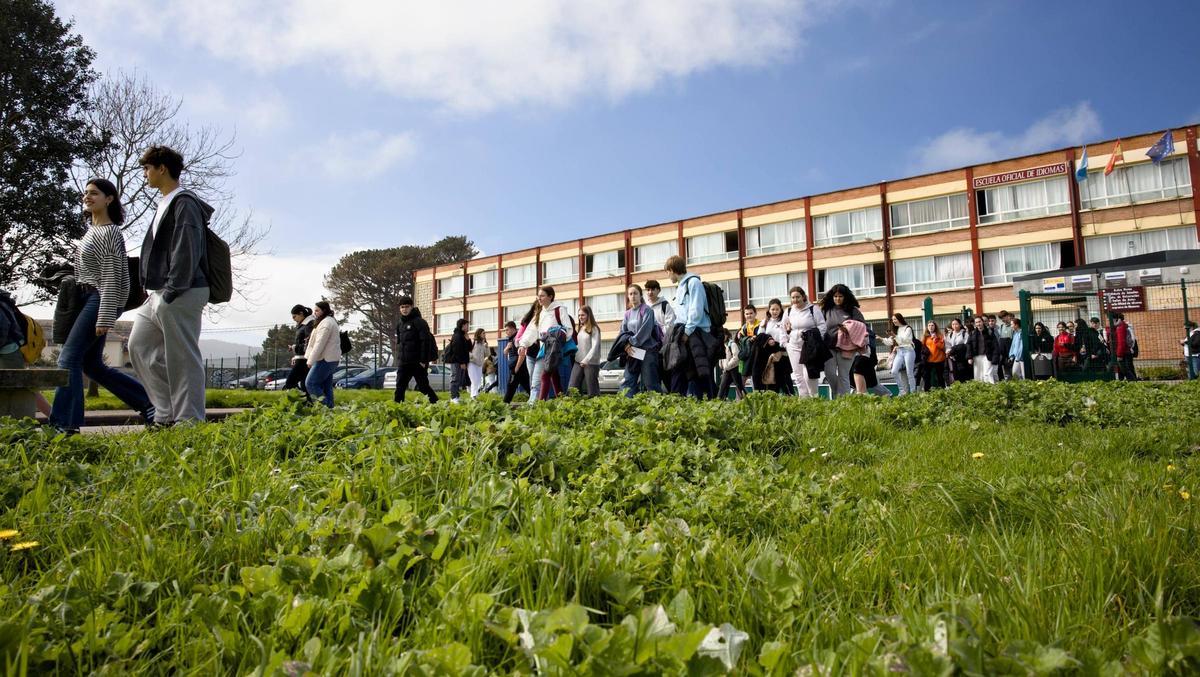 Instituto de Educación Secundaria Carmen y Severo Ochoa, situado en Villar de Luarca.