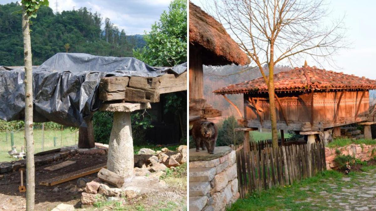 El complejo hórreo de Puerma