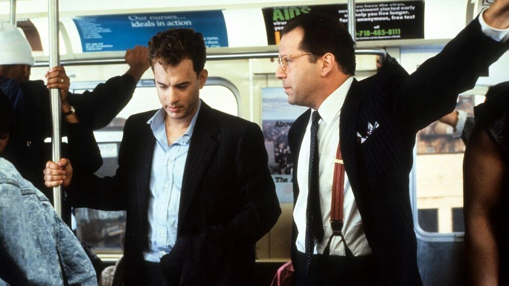 Tom Hanks y Bruce Willis en