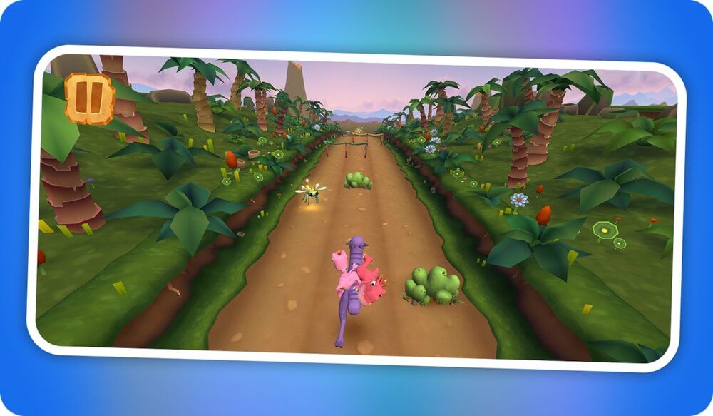 El juego Bad Dinosaur en Netflix Playground