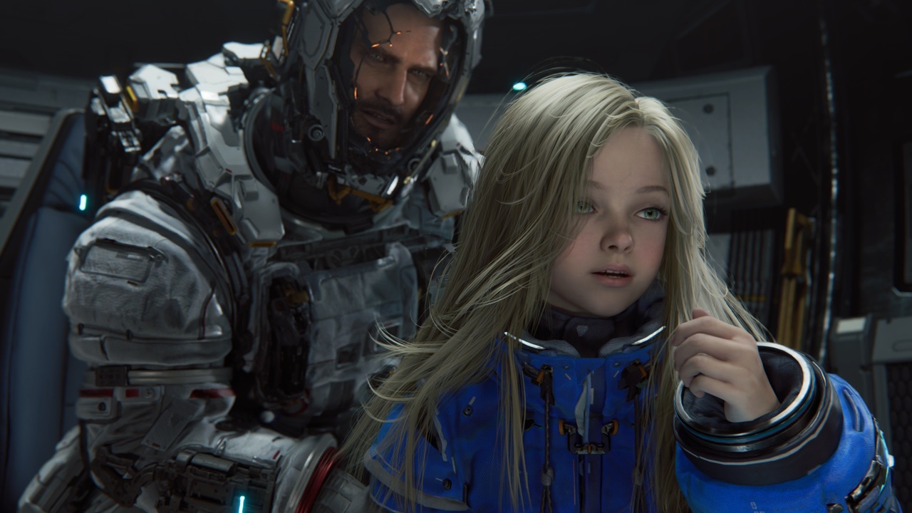 PRAGMATA modelado de personajes