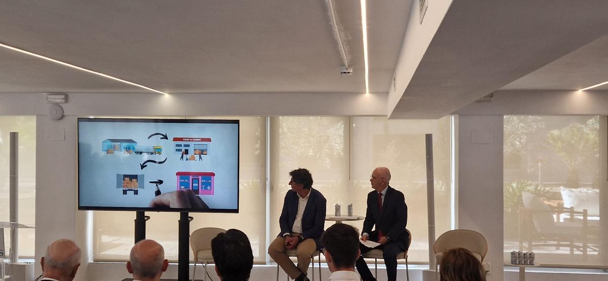 Un momento de la presentación del informe de Asedas sobre la formación de precios en la industria agroalimentaria.