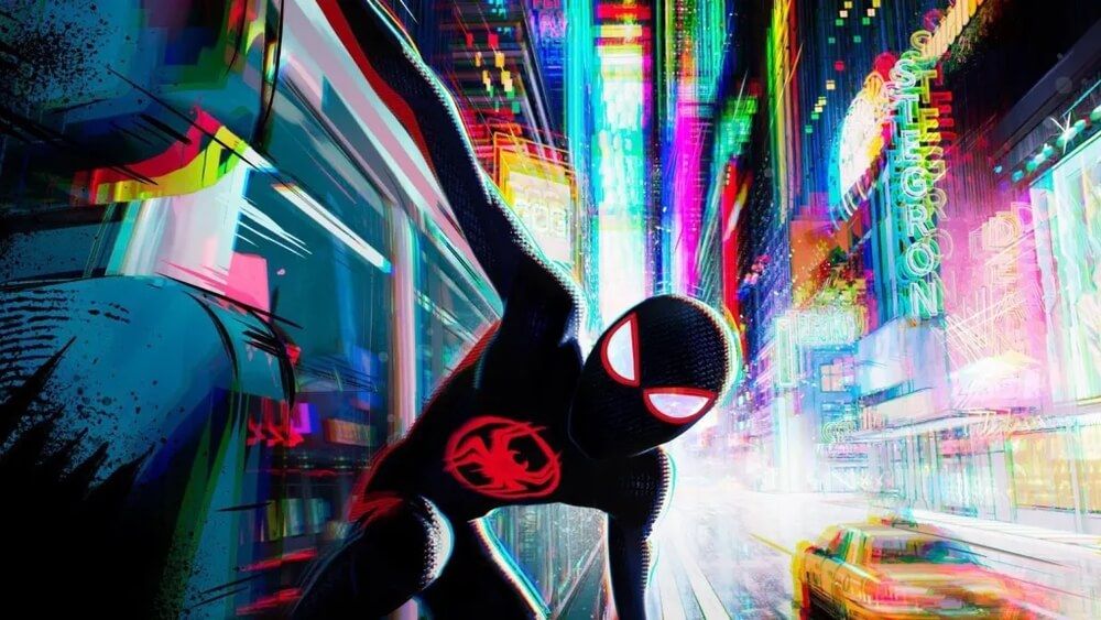 Una escena de Spider-Man: Más allá del Spider-Verse