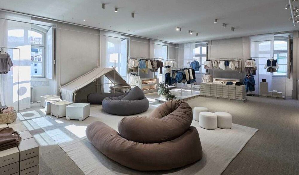 Zona infantil de Zara en Lisboa