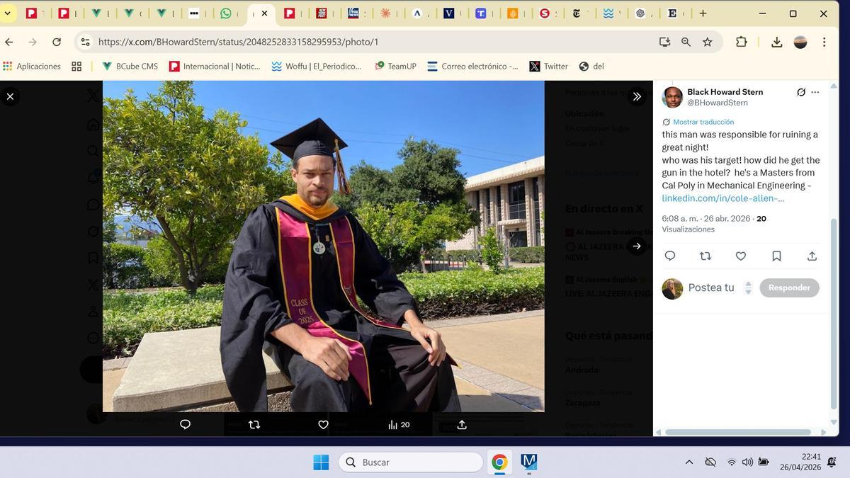 Cole Allen en una foto de su perfil de LinkedIn.