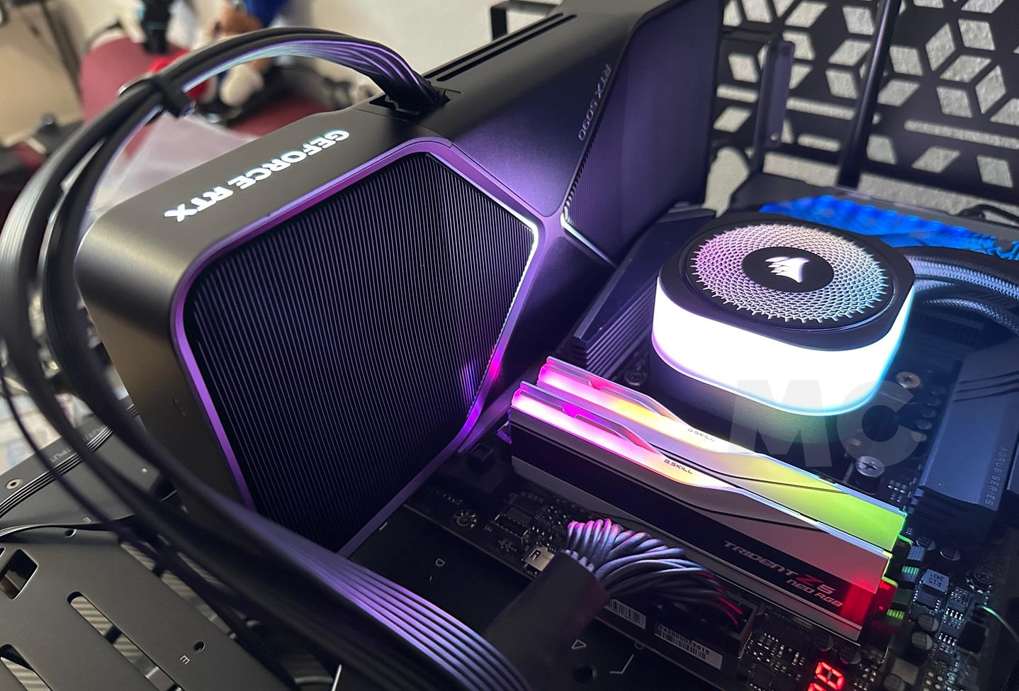 banco de pruebas rtx 5090