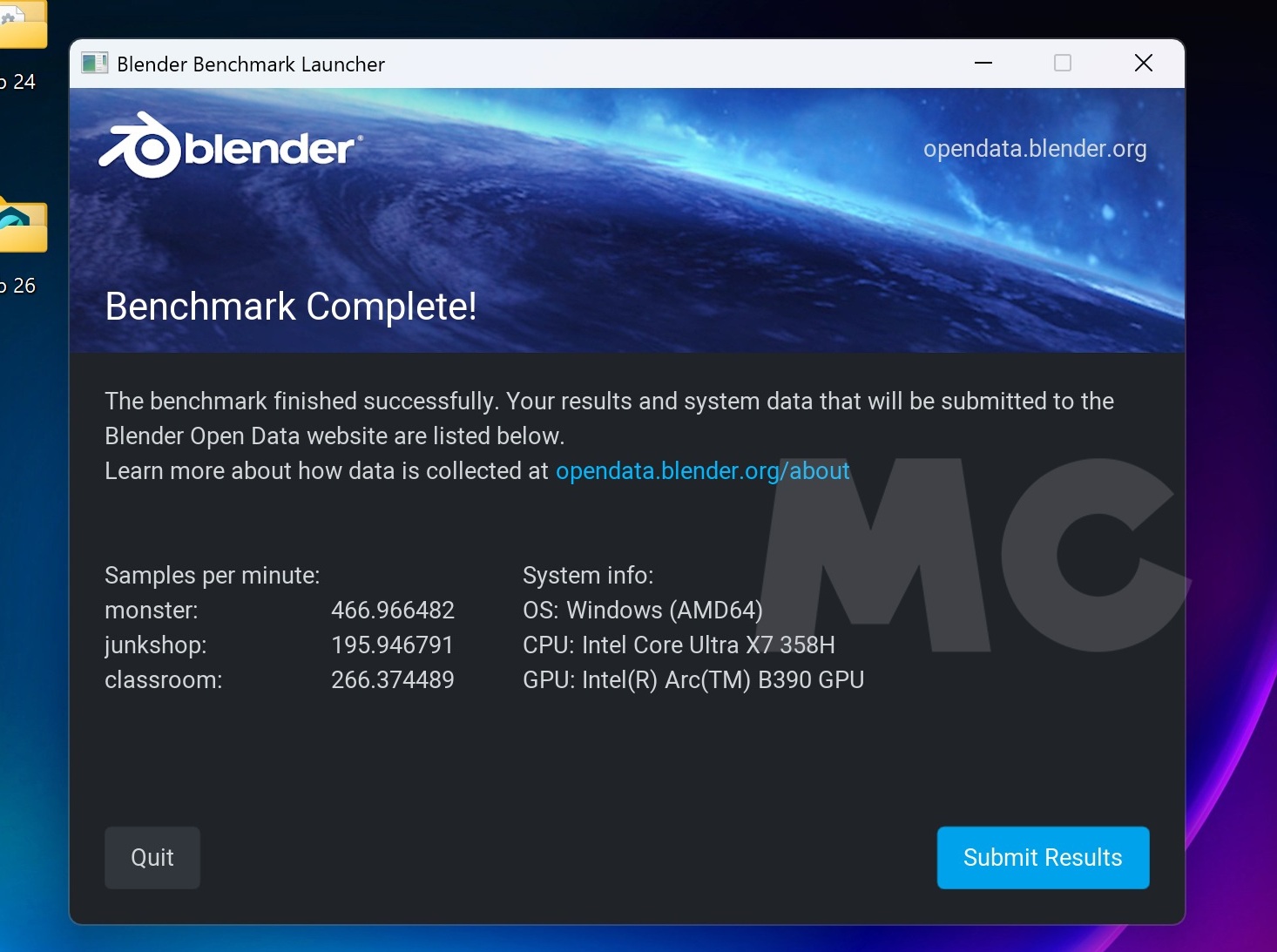 ASUS ExpertBook Ultra Blender