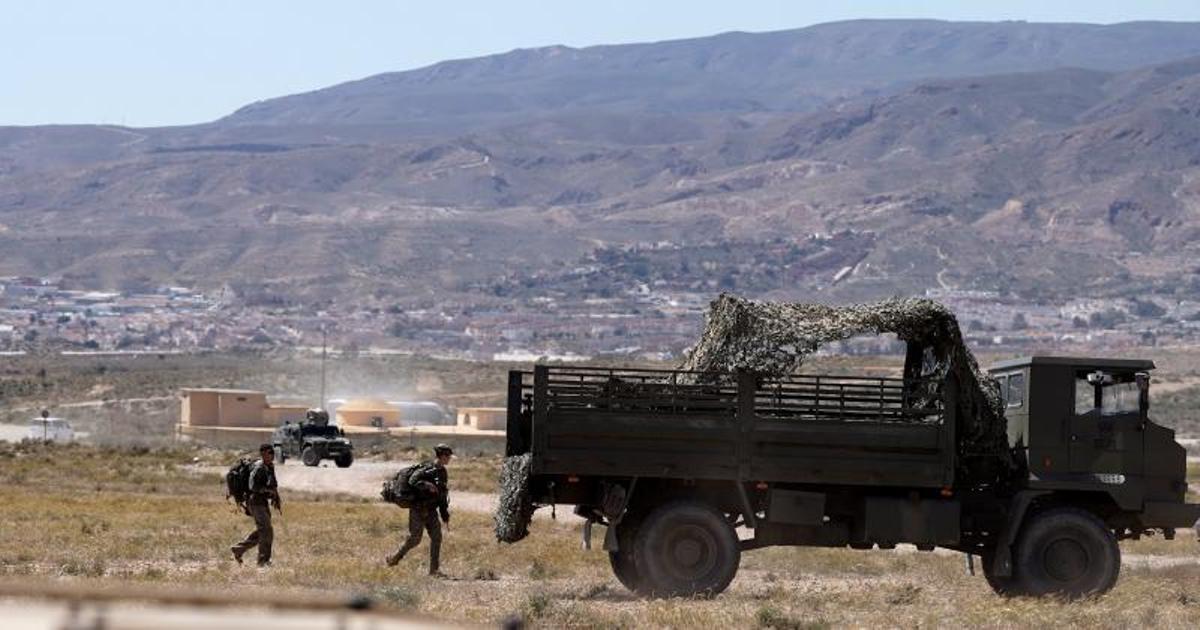 La Campaña de Experimentación con Drones Tácticos del Ejército se lleva a cabo en la base de la Legión en Almería