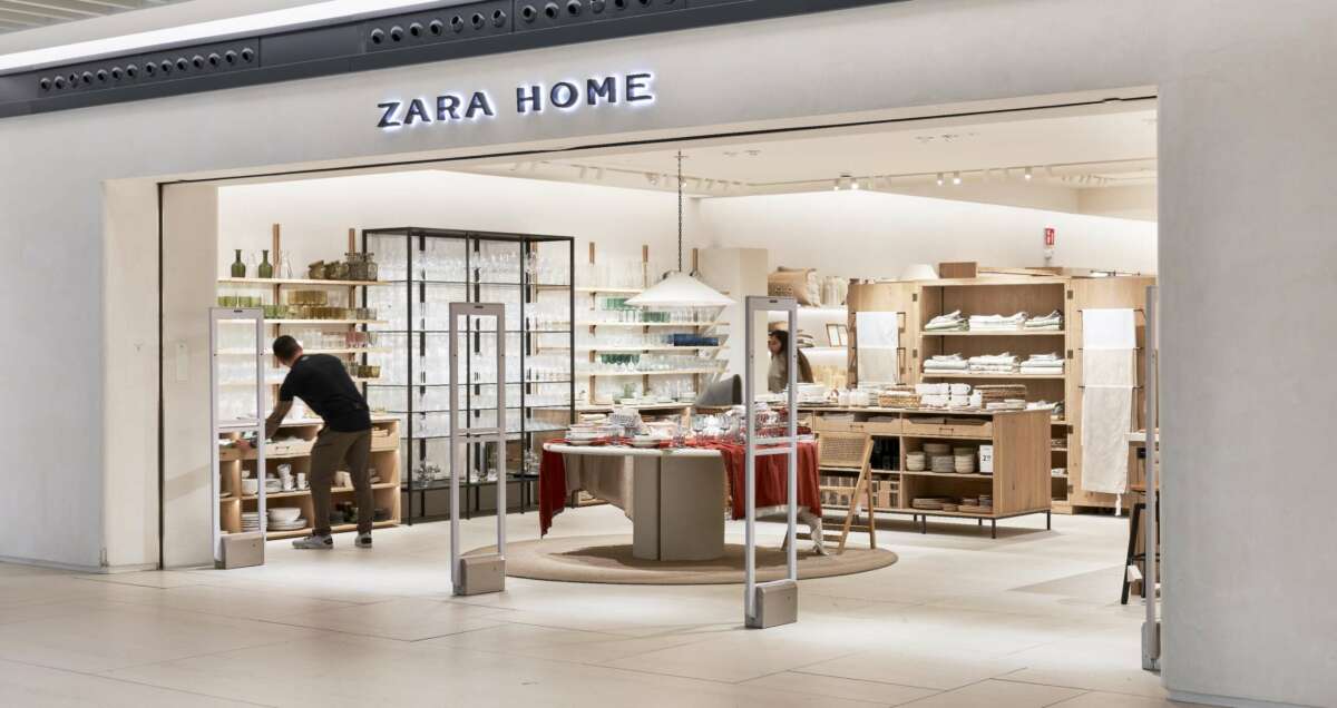 Un establecimiento de Zara Home. Foto de : Centro comercial Porto Pi.
