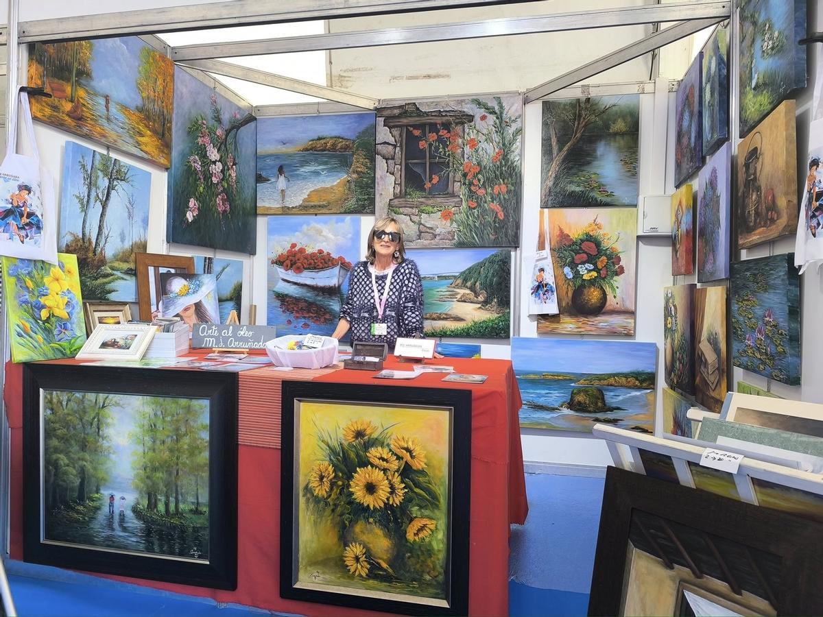 Expositores en la feria en la edición del año pasado