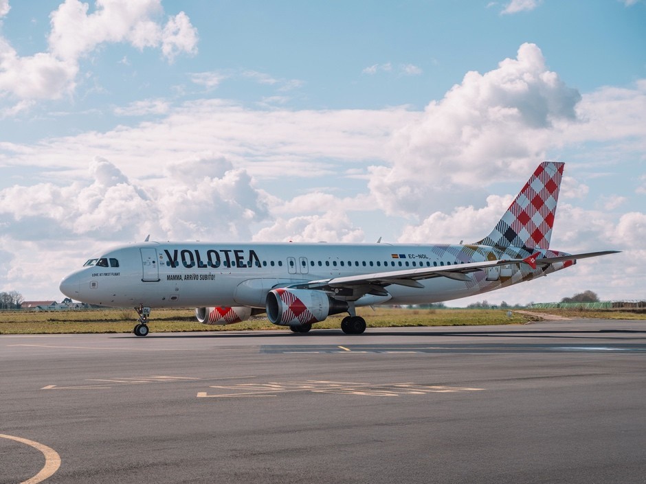 Archivo - Avión Volotea.