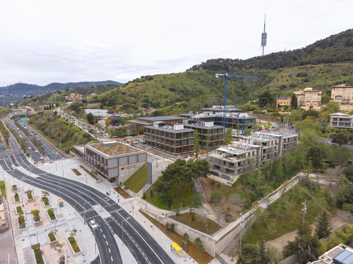 Vista aérea del Instituto CaixaResearch.
