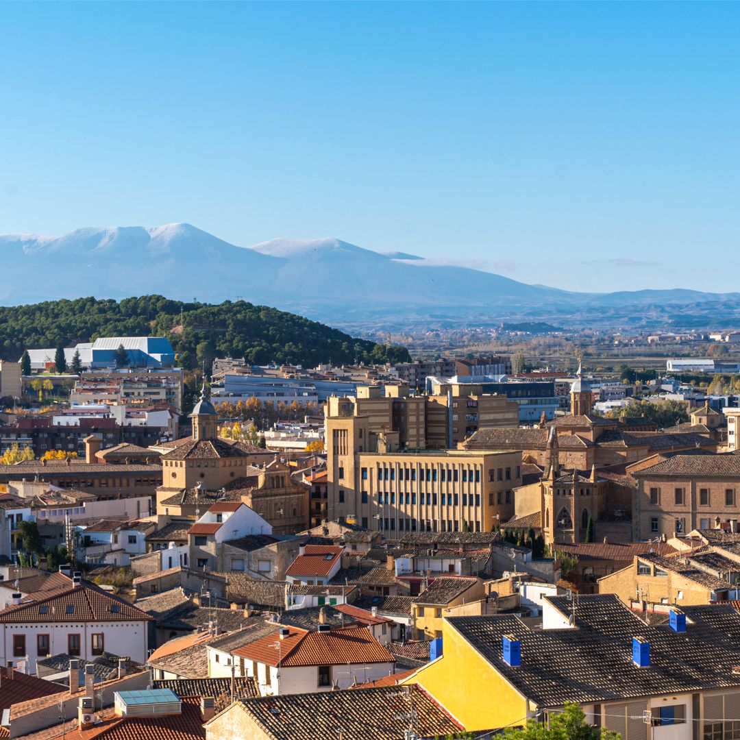 Vista panorámica de la ciudad de Tudela