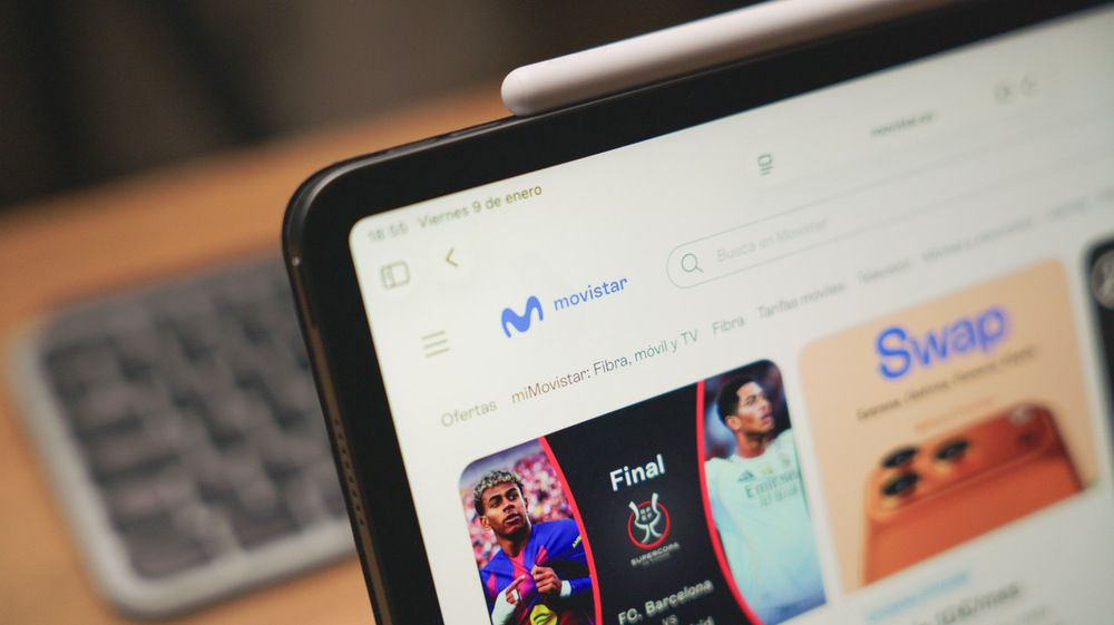 Imágenes de las tablets Movistar