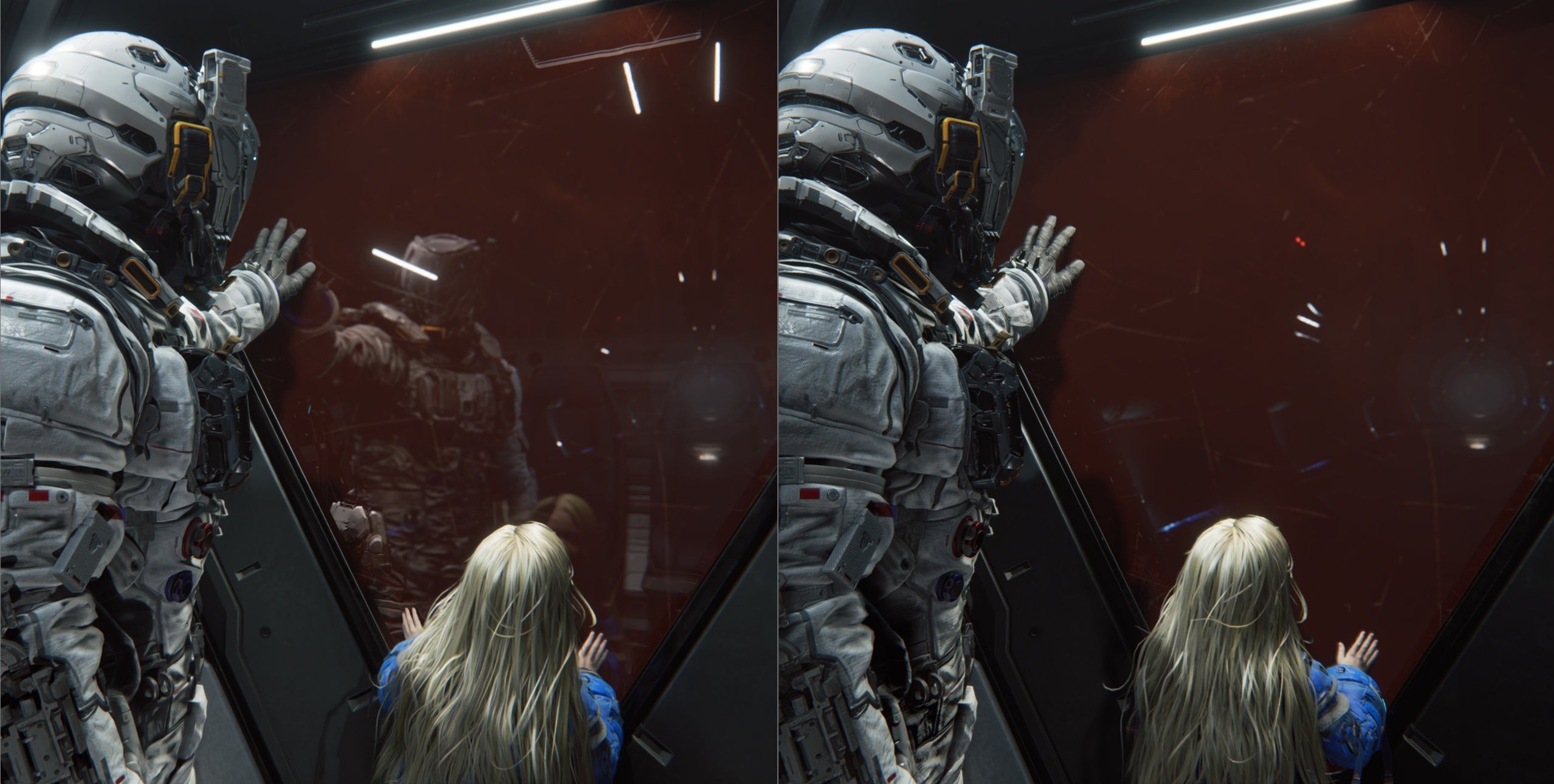 pragmata H reflejos suelo con pt y sin pt 3