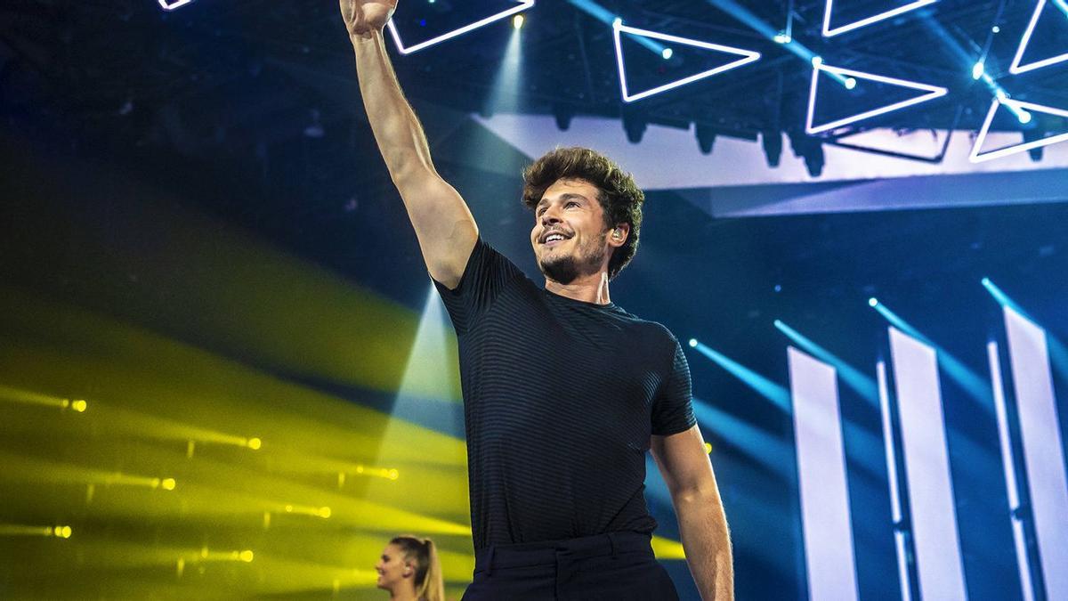 Miki Núñez defendió 'La vende' en Eurovisión 2019.
