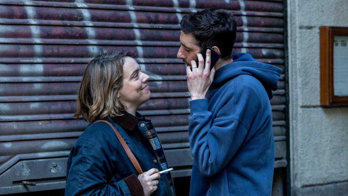 María Rodríguez Soto y Enric Auquer, en 'Ravalear'